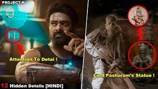 12 Amazing HIDDEN DETAILS You Missed in PROJECT-K Glimpse  Decoding PROJECT-K #kalki #prabhas