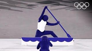 Breathtaking Pictogram Performance at Tokyo 2020 Opening Ceremony  #Tokyo2020 Highlights