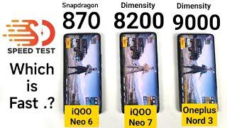 Oneplus Nord 3 vs iQOO Neo 7 vs Neo 6 Speedtest Comparison Shocking Results OMG 