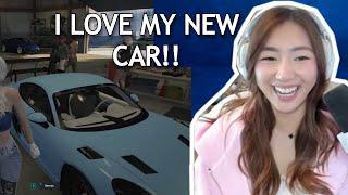 Janet xChocoBars Customizes Her Car in GTA 5 Roleplay NoPixel 4.0