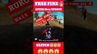 FREE FIRE OB46 UPDATE GLITCH  #shorts #viral #trending #foryou #garenafreefire