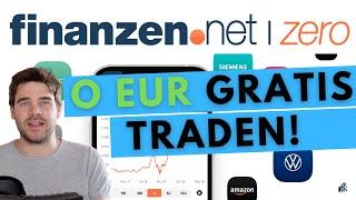 Finanzen.net Zero Broker Aktien ETF´s etc. für 0 Euro gratis kaufen und verkaufen TestErfahrung