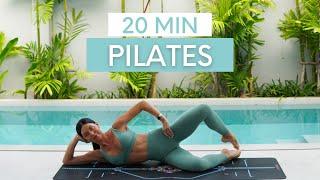 20 MIN EXPRESS PILATES WORKOUT  Beginner to Moderate Pilates No Equipment