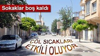 Çöl Sıcakları Sınırın Sıfır Noktasında Etkili Oluyor