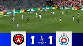 FC Midtjylland vs Slovan Bratislava 1-1  Champions League slutspil 2425  Kampens højdepunkter