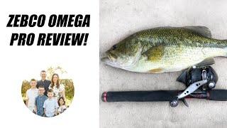 Zebco Omega Pro Spincast Reel & Shakespeare GX2 Casting Rod - Bass Fishing Review