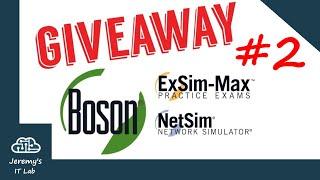 1 Year30K Subscriber GIVEAWAY Boson ExSim + NetSim for CCNA Links in video description