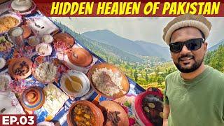 Local Village Food in The Hidden Heaven of Pakistan  Sharakot Village Palas Valley Kohistan