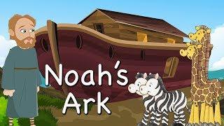 Noahs Ark  Bible Story For Kids - Children Christian Bible Cartoon Movie  The Bibles True Story