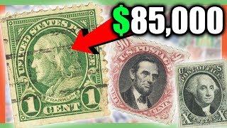 RARE STAMPS WORTH MONEY - MOST VALUABLE STAMPS