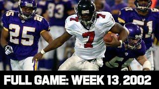 Michael Vick Walk Off Scramble Touchdown Falcons vs. Vikings Week 13 2002 FULL GAME