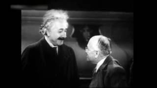 Albert Einstein spricht Deutsch - Seltene Filmaufnahme