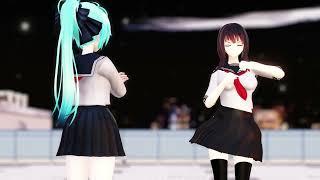 Kawaii Strike MMD しかのこのこのここしたんたん  -  Kangxi