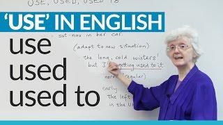 Learn English Grammar USE USED and USED TO