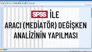 SPSS İle Aracı Değişken Analizinin Yapılması Regresyon Kullanılarak