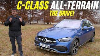 Mercedes C-Class All-Terrain DRIVING REVIEW with offroad 2022 all-new CClass crossover