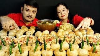 SPICYPANIPURI EATING CHALLENGEBHELPURI EATING CHALLENGECHILLI GOLGAPPA CHALLENGE#food#asmr#spicy