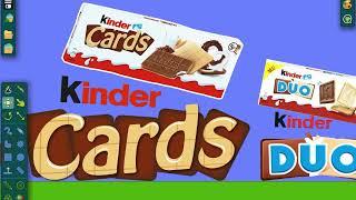 Kinder logos & food packaging Algodoo