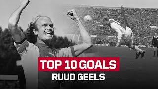 TOP 10 GOALS RUUD GEELS  Superstriker of the Seventees ⭐️