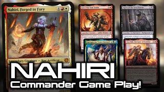 Nahiri Forged in Fury Commander Deck  Magic Online EDH Gameplay