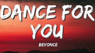 Beyonce - Dance for you With Lyrics 