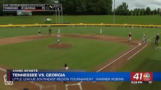 Georgia Little League Falls to Tennessee in Southeast Regional Tournament