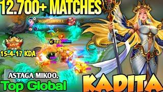 KADITA BEST BUILD IN 2022  TOP GLOBAL KADITA ASTAGA MIKOO. - MOBILE LEGENDS