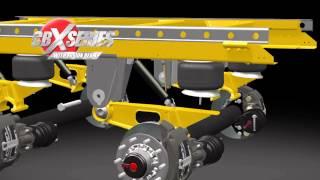 SAF CBX Fusion Beam Trailer Air Suspensions