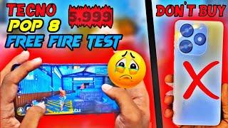 TECNO POP 8 FREE FIRE TESTtecno pop 8 free fire gameplay+Battery Drain Testtecno pop 8 gaming test