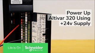 Powering Up Altivar 320 Using External +24v Supply  Schneider Electric Support