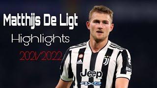 De Ligt Highlights HD 20212022  Too good for Juventus.