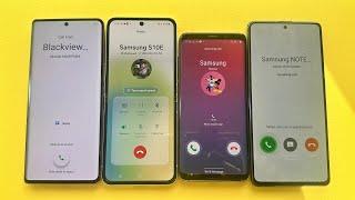 Fantastic how many Samsung S9 vs Samsung Flip + Note10 BlackView incoming Call