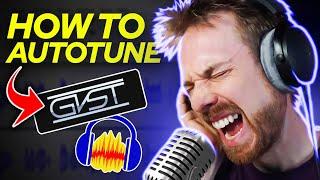 How to AUTOTUNE in Audacity with GSnap... Sound Like a PRO full tutorial