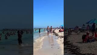  Sunny day at 𝐌𝐈𝐀𝐌𝐈 𝐁𝐄𝐀𝐂𝐇  Bikini Beach walk 