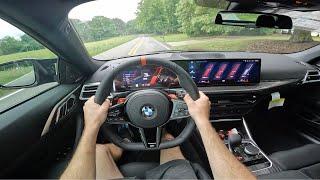 2025 BMW M4 Competition Convertible POV Drive Impressions and ASMR