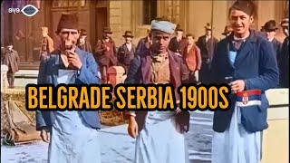 Belgrade Serbia 1900s Documentary београд Србија Color Restoration