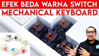 Mengenal Efek Beda Warna Switch Mechanical Keyboard - Feat. Cherry MX Keyboard