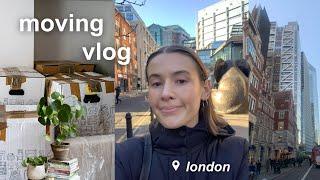MOVING VLOG 01  moving into my dream london flat + unpack and clean with me