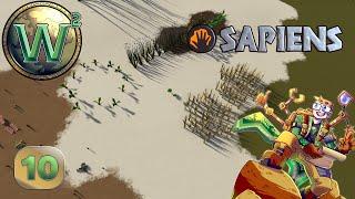 Sapiens 0.4 - Radial Farming & New Storage and Crafting Area - Lets Play - Episode 10