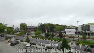 Suasana Depan Hotel Neo  Jl. Ahmad Yani Palangkaraya Kal-Teng  Palma