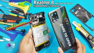 Realme 8 Disassembly  Realme 8 Teardown   How to Open Realme 8 and Realme 8 Pro Back Panel