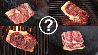 Which grilling surface should you use to grill STEAK?