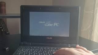Asus Eee PC 4G 701 - Linux  Windows installieren per USB-Stick