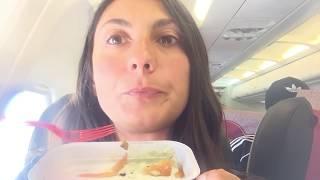 TSETSIS AIR AIRPLANE FOOD Mukbang * RYAN AIR VEGETRIAN * 먹방 * Eating Sounds Show * ASMR