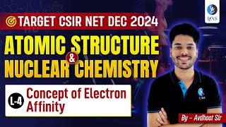 Electron Affinity Concept CSIR NET Chemistry  Atomic Structure & Nuclear Chemistry In CSIR NET 2024