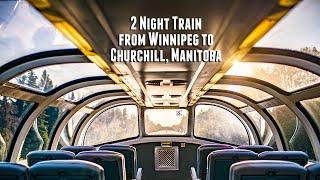 Sleeper Plus Cabin on the VIA Rail Train from Winnipeg to Churchill Manitoba