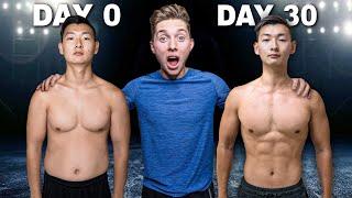 I Trained My Subscriber For 30 Days Body Transformation