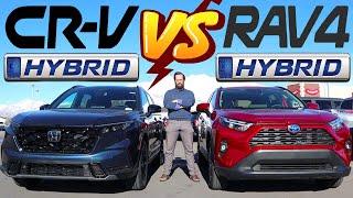 2024 Honda CR-V Hybrid VS 2024 Toyota RAV4 Hybrid Which Hybrid Is Best?