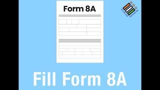 Shifting House Within The Same Electoral Constituency? Fill Form 8A  Election Commission Of India