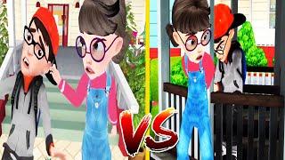 Nick & Tani Caught Battles Funny Story Vs Scary Teacher 3D